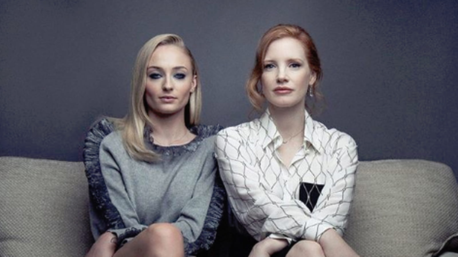 Sophie Turner et Jessica Chastain
