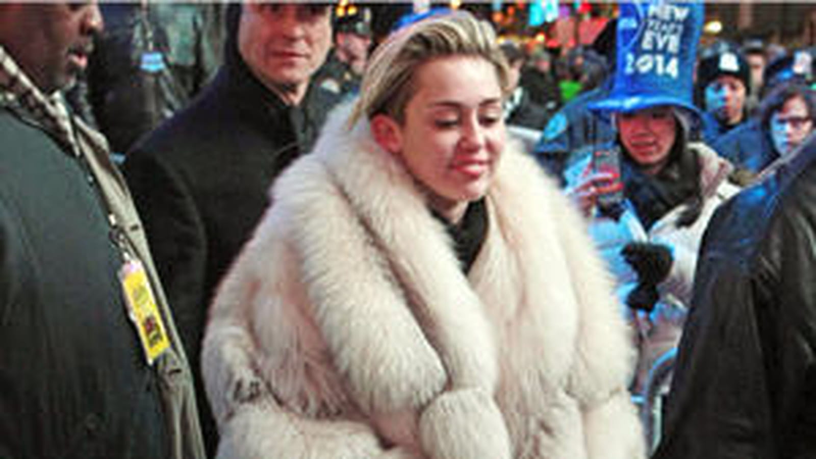 Miley Cyrus, emmitouflée