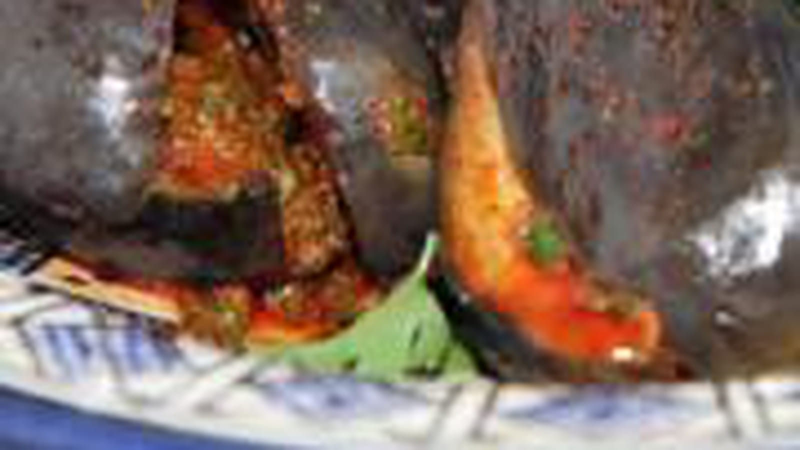Aubergines marinées à la marocaine