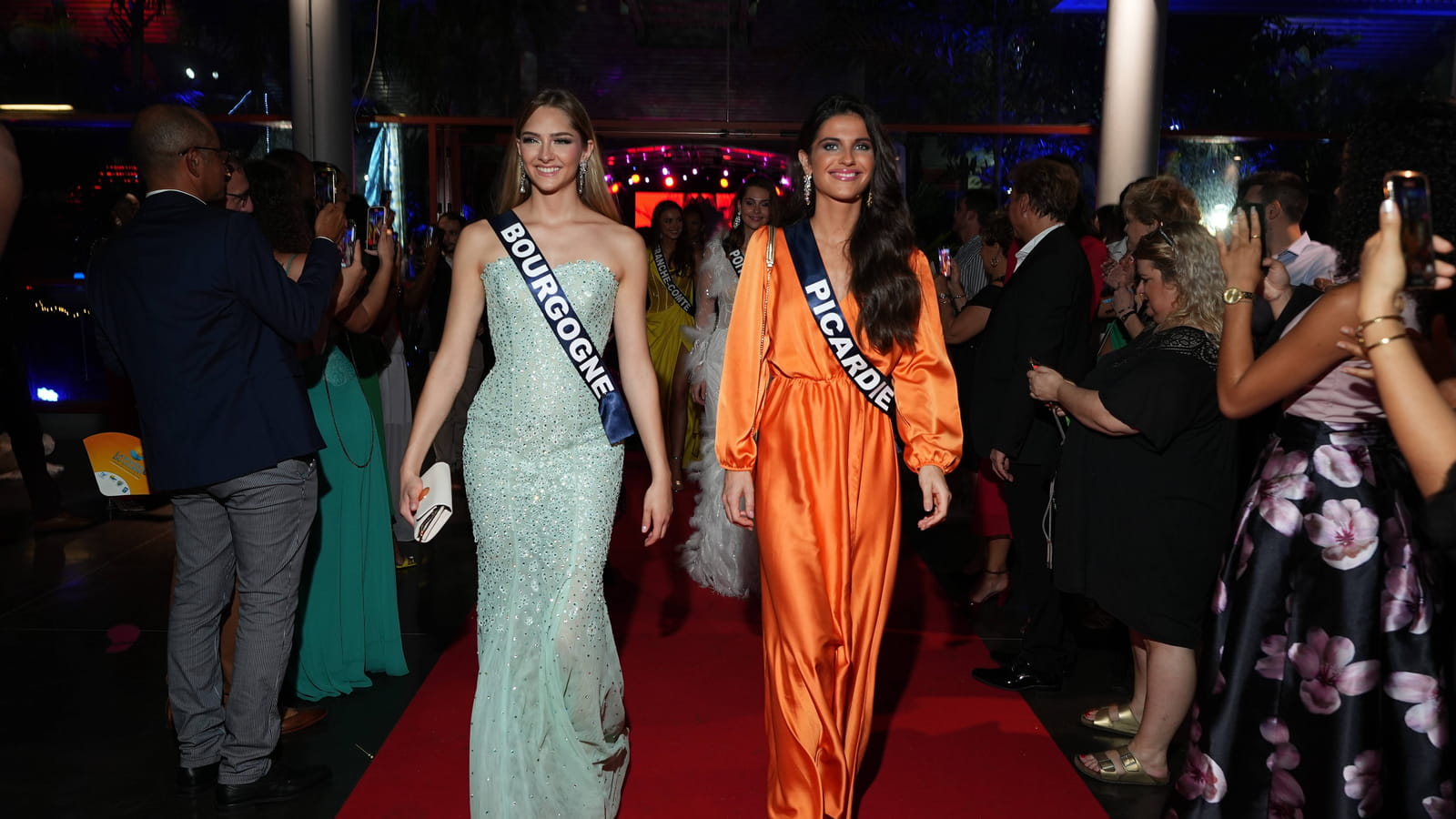 Miss Bourgogne et Miss Picardie