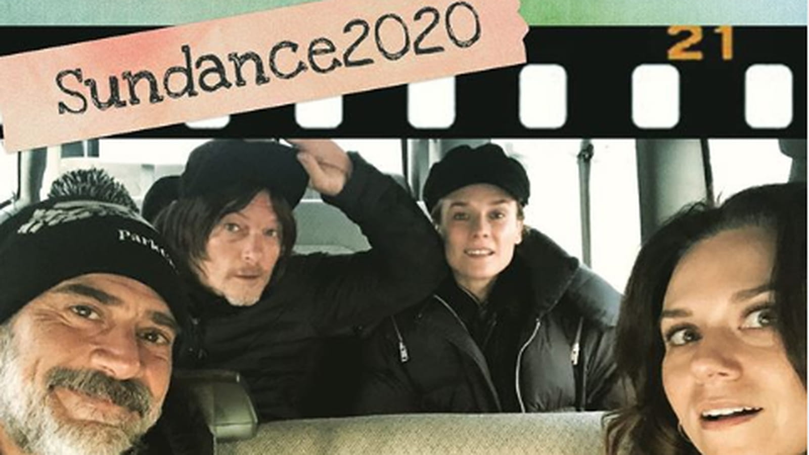 Jeffrey Dean Morgan, Norman Reedus, Diane Kruger et Hilarie Burton 