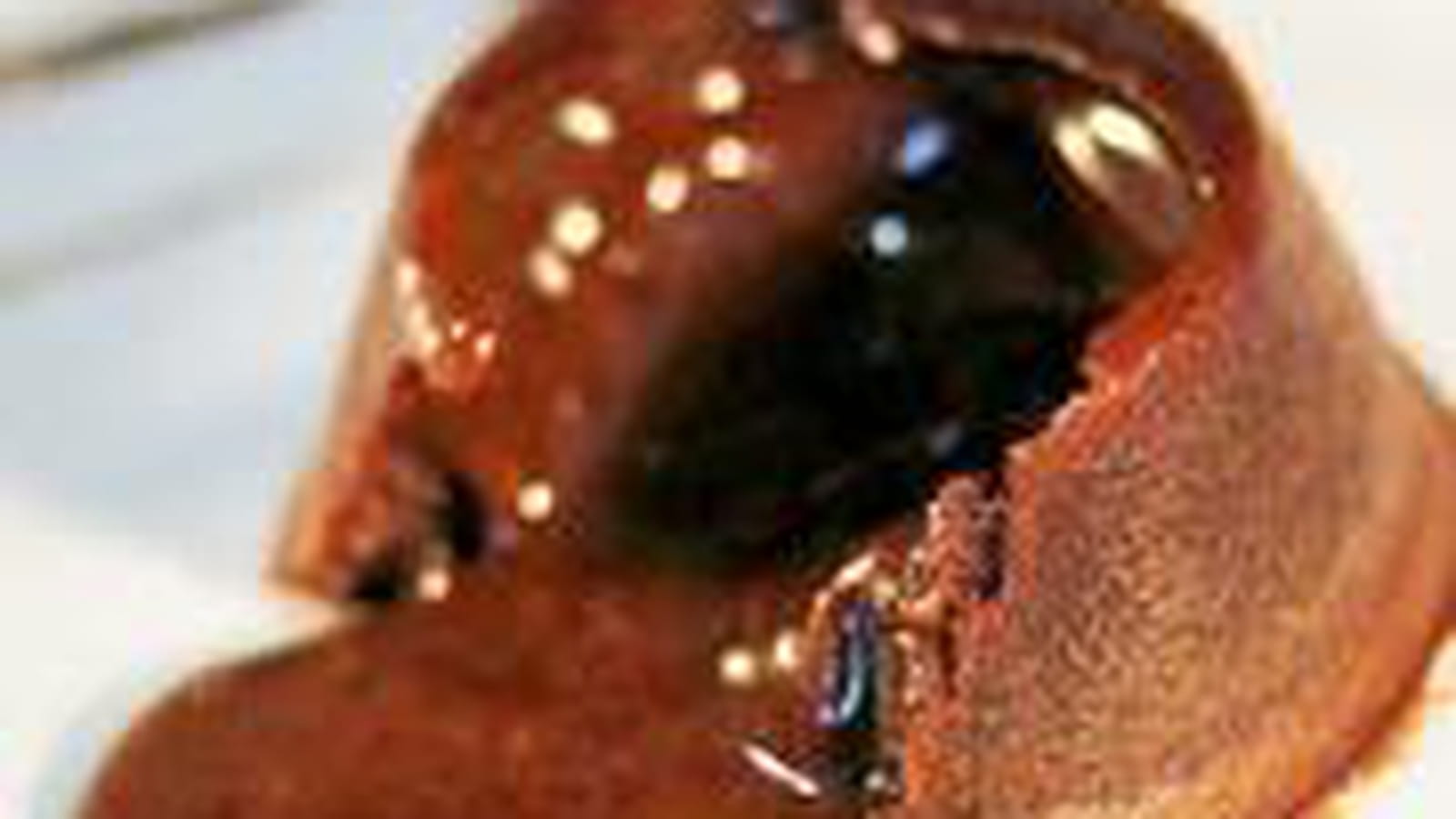 Coulant chocolat et caramel