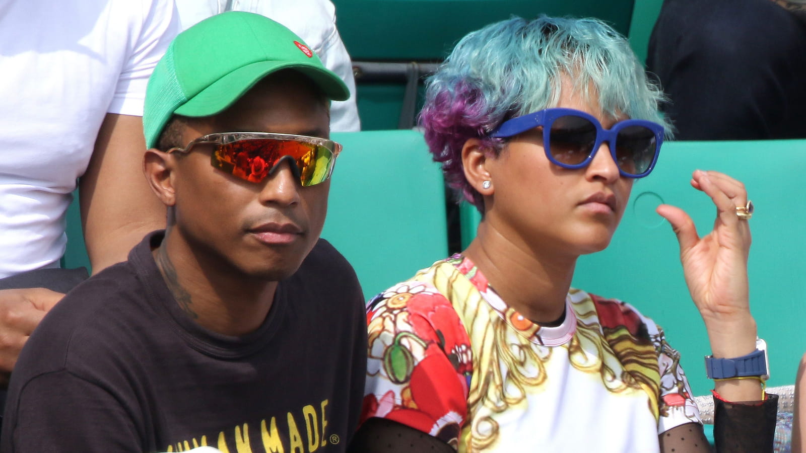 Pharrell Williams et sa femme Helen Lasichanh