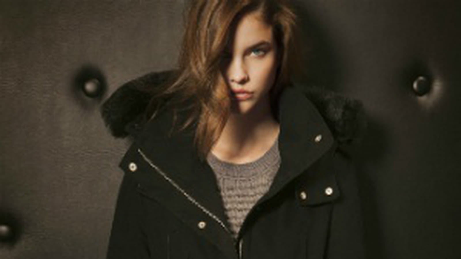 Parka noire de Massimo Dutti
