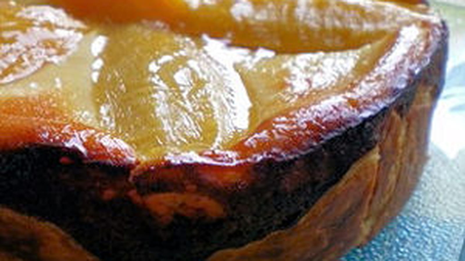 Flan pâtissier à la mangue