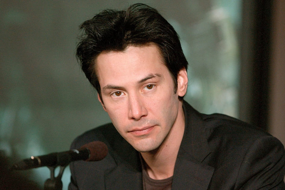 Keanu Reeves, cheveux courts