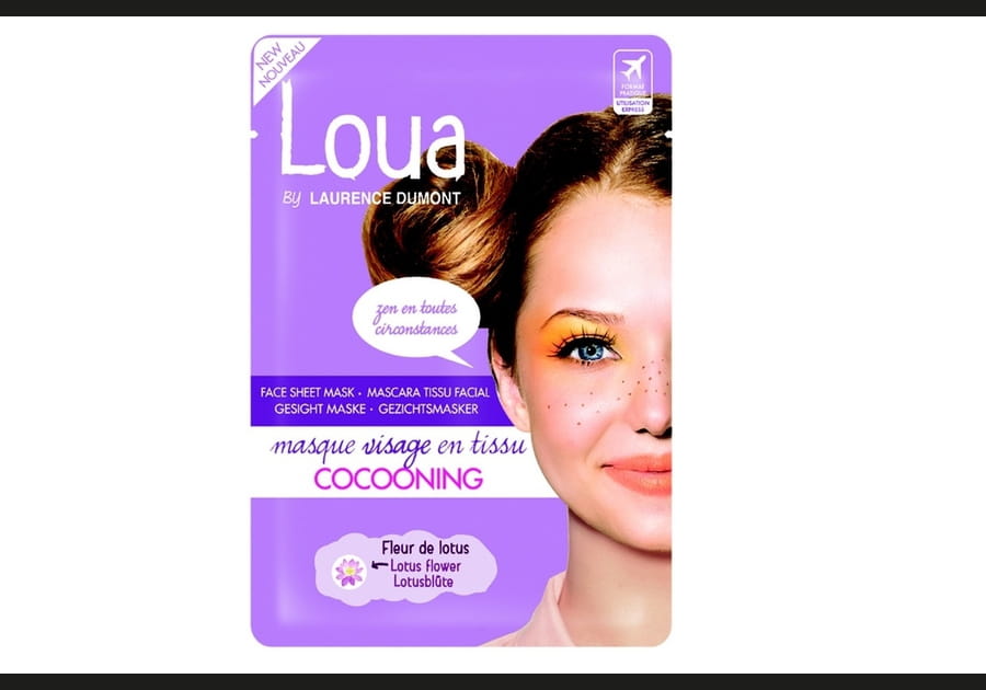 Le masque cocooning de Loua by Laurence Dumont