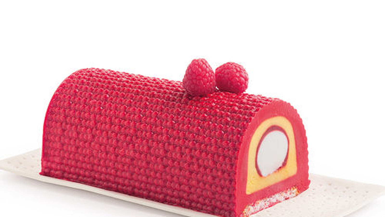 Bûche glacée Framboise-Passion-Coco Picard