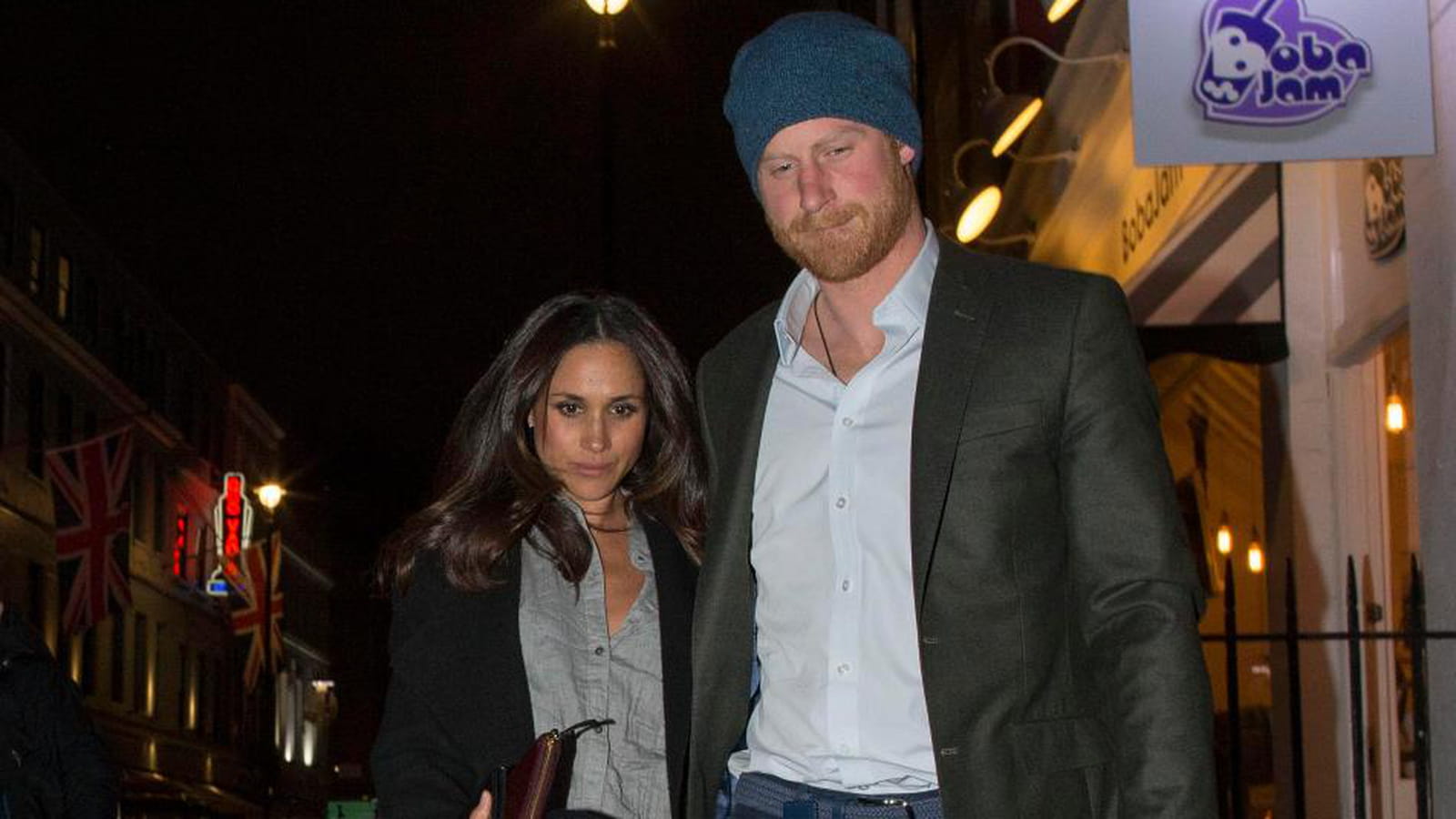 Le prince Harry et Meghan Markle 
