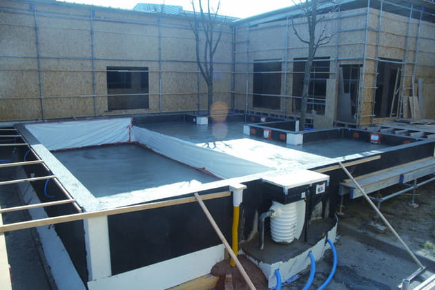 Etape 4 : le coulage du béton