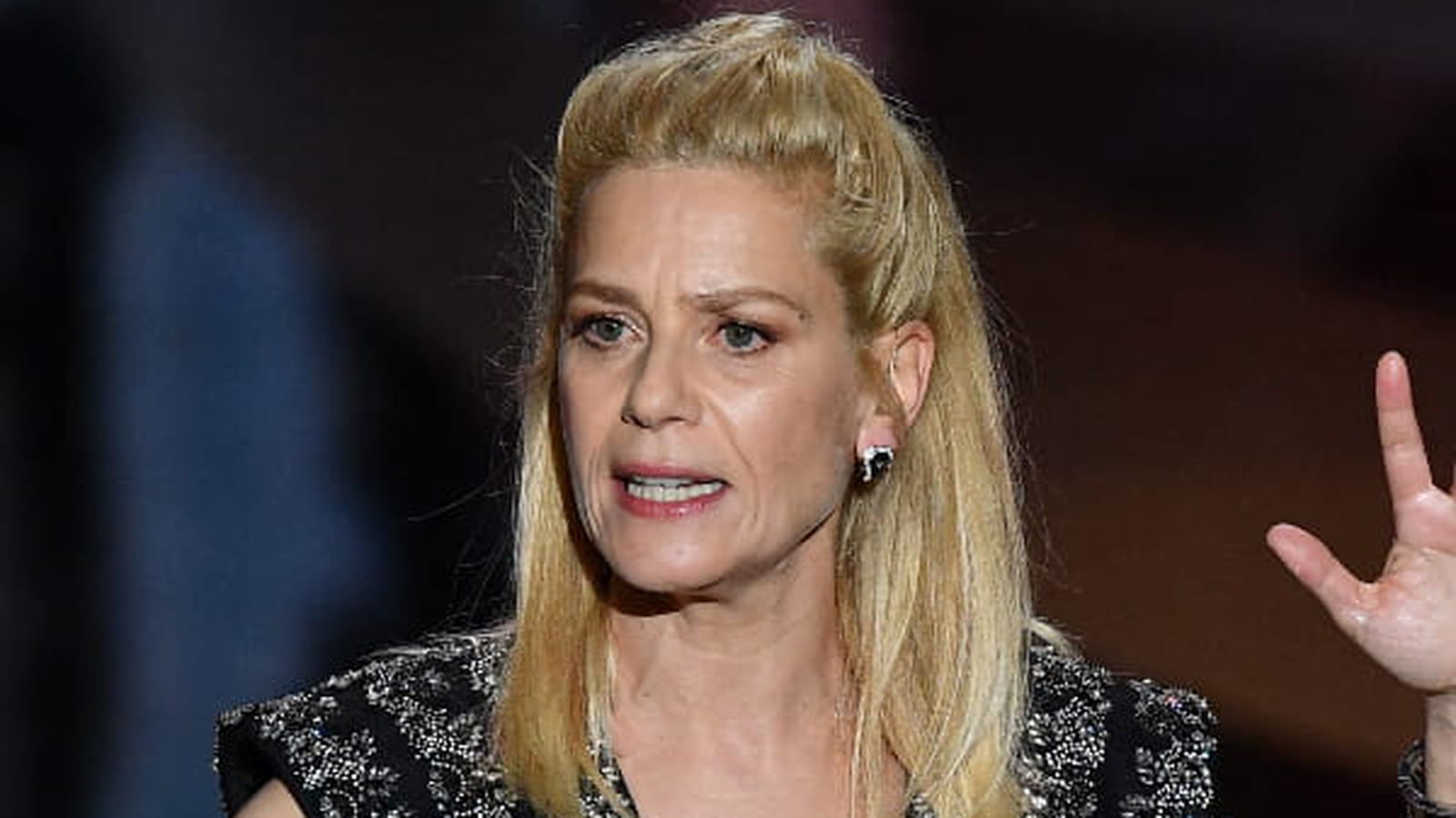 Marina Foïs le 12 mars 2021
