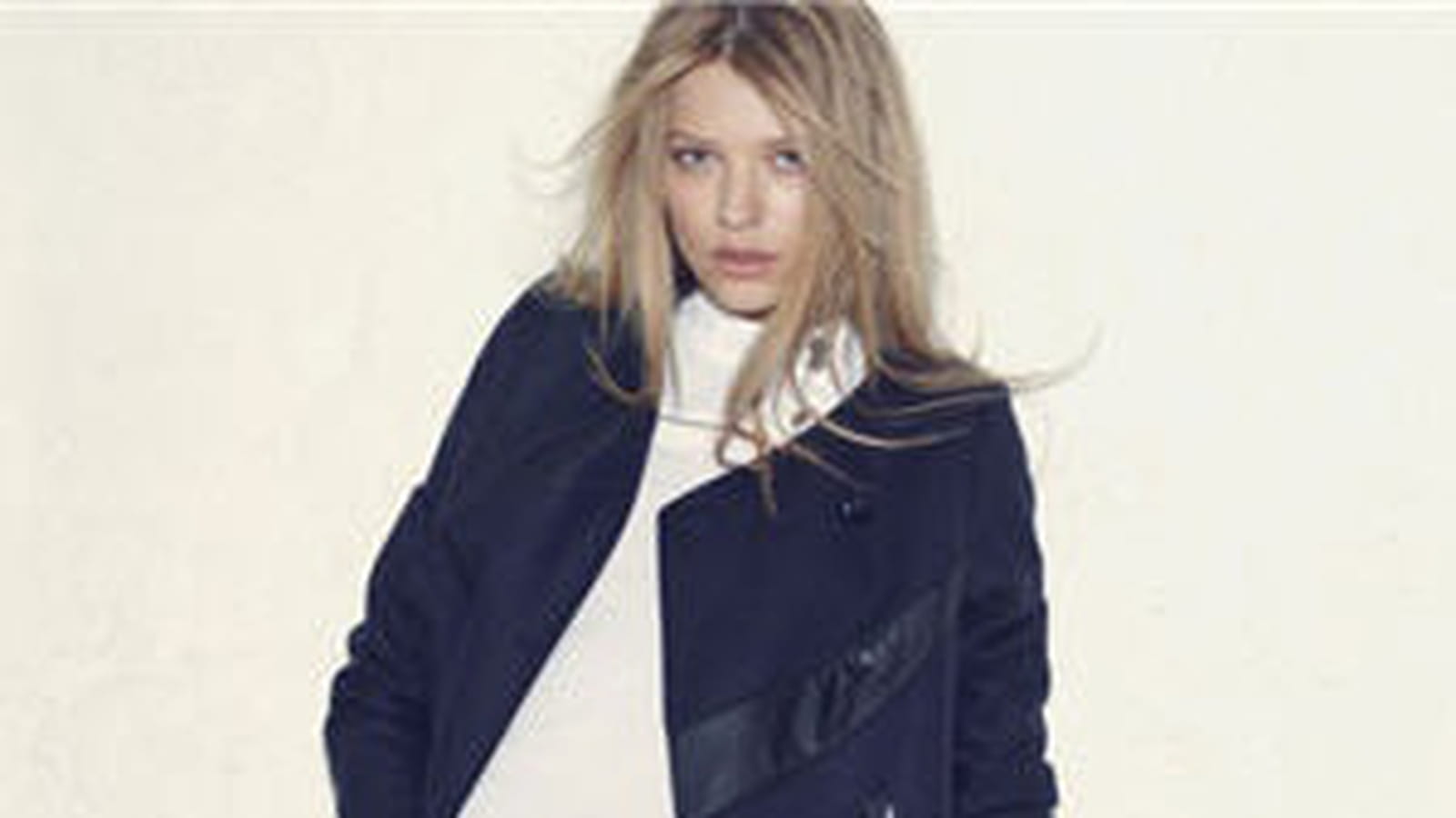 Manteau bleu marine de Ba&Sh
