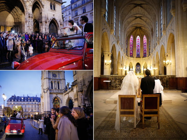 La cérémonie religieuse au coeur de Paris