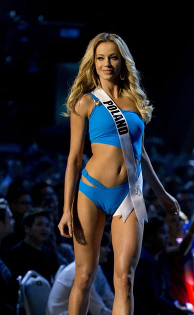 Magdalena Swat, Miss Pologne, naïade