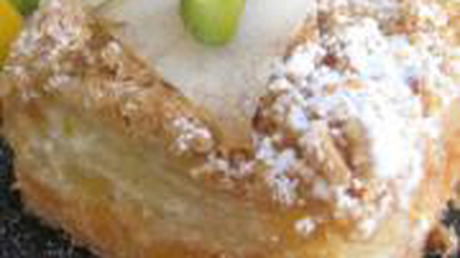 Tarte poire-chocolat blanc