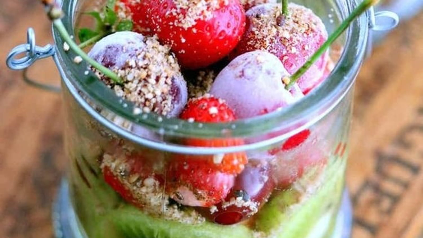 Salade de fruits à la fève tonka