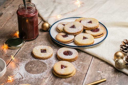 Sablés à l'açaí