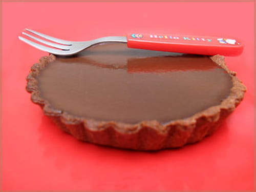 Tarte au chocolat onctueux