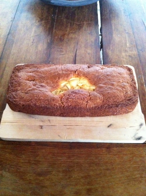 Gâteau au yaourt pomme-poire-céréale