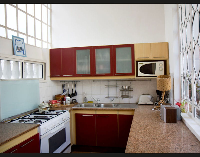 Une cuisine ultra lumineuse