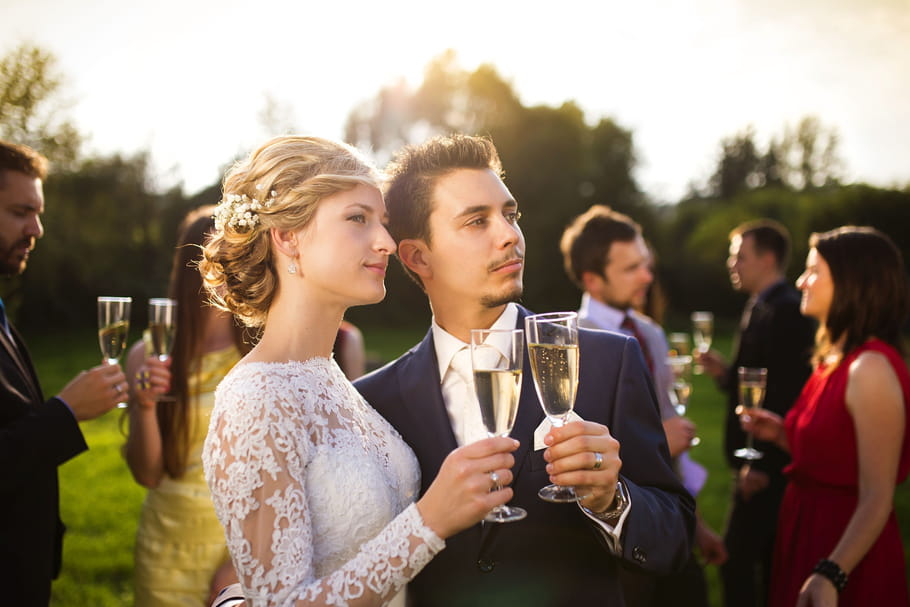 Une garden party pour les mariages d'été