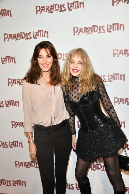 Mareva Galanter et Arielle Dombasle au Paradis Latin