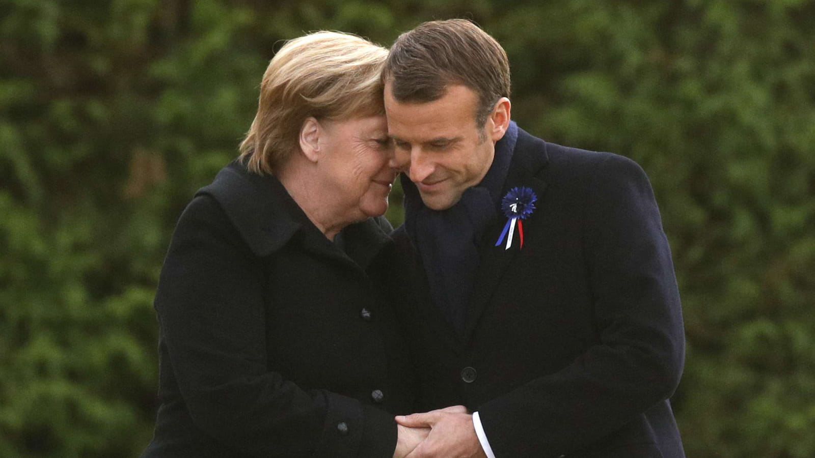 Angela Merkel et Emmanuel Macron