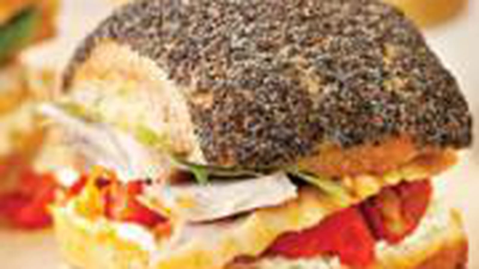 Minis sandwichs de dinde