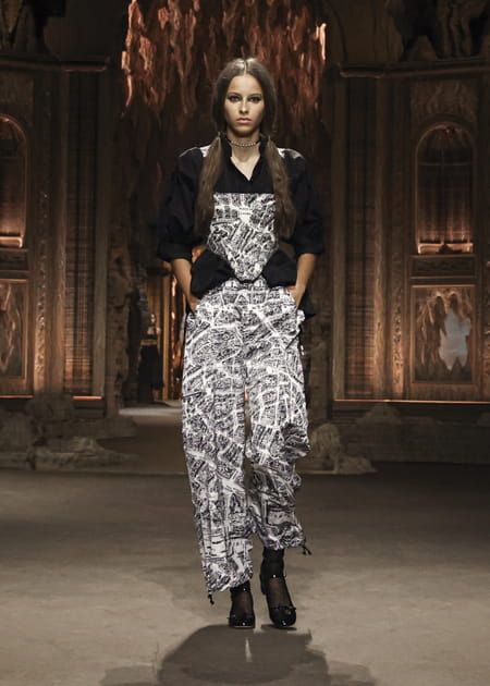 Look 8&nbsp;du d&eacute;fil&eacute; Dior