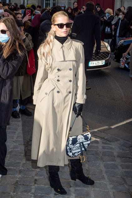 Caroline Daur au d&eacute;fil&eacute; Dior