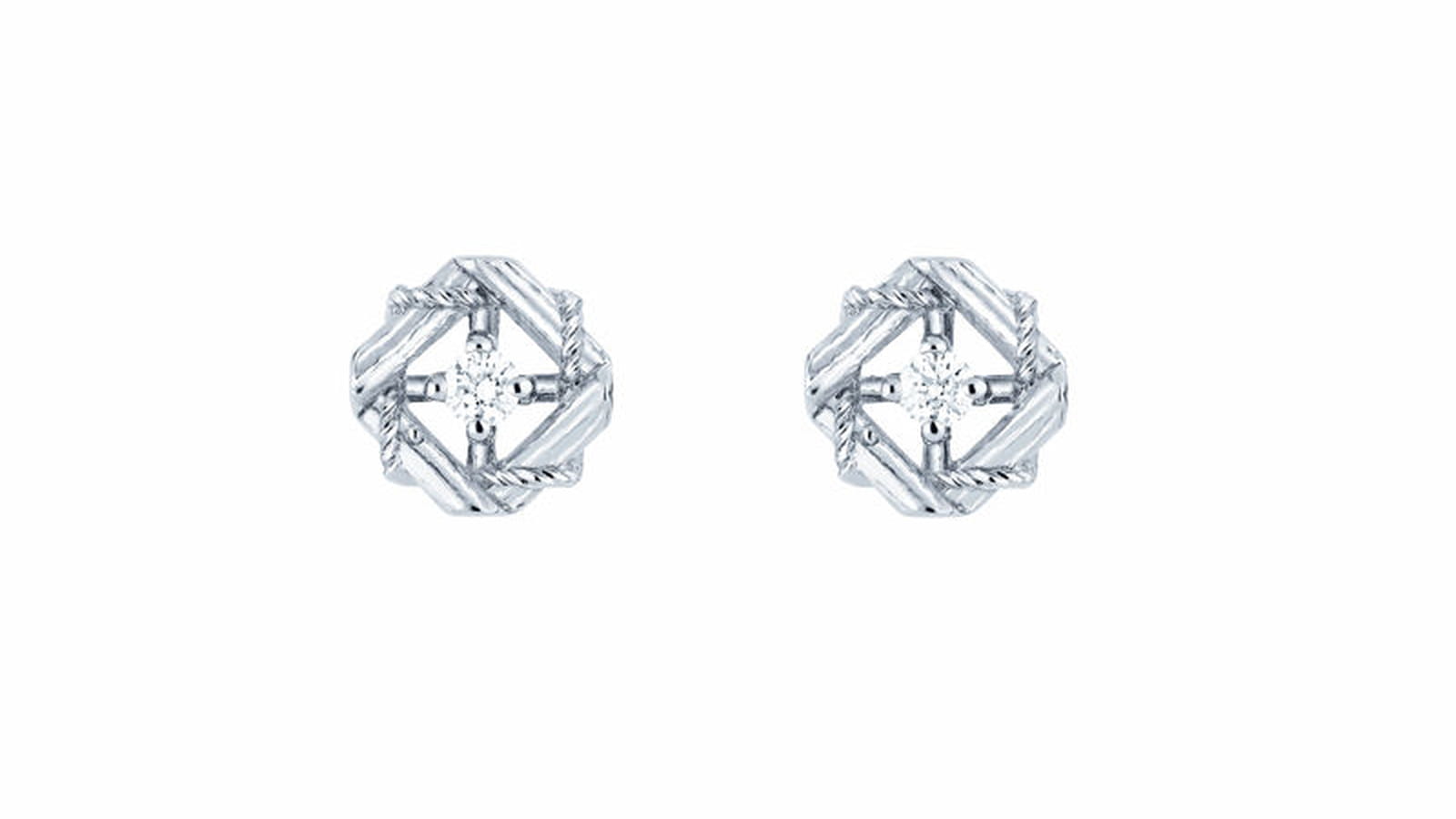 Puces d'oreille "My Dior" de Dior Joaillerie