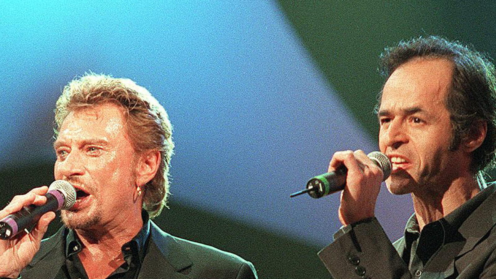 Johnny et Jean-Jacques Goldman 