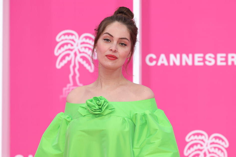 Le chignon haut de Marie-Ange Casta