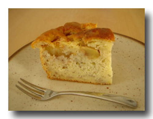 Cake à la banane et aux pommes