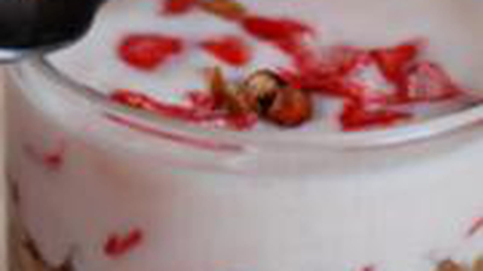 Verrine pralines roses et spéculoos