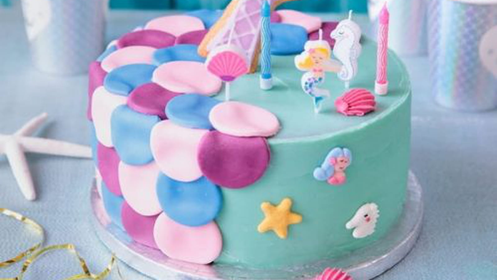 Gâteau Sirène