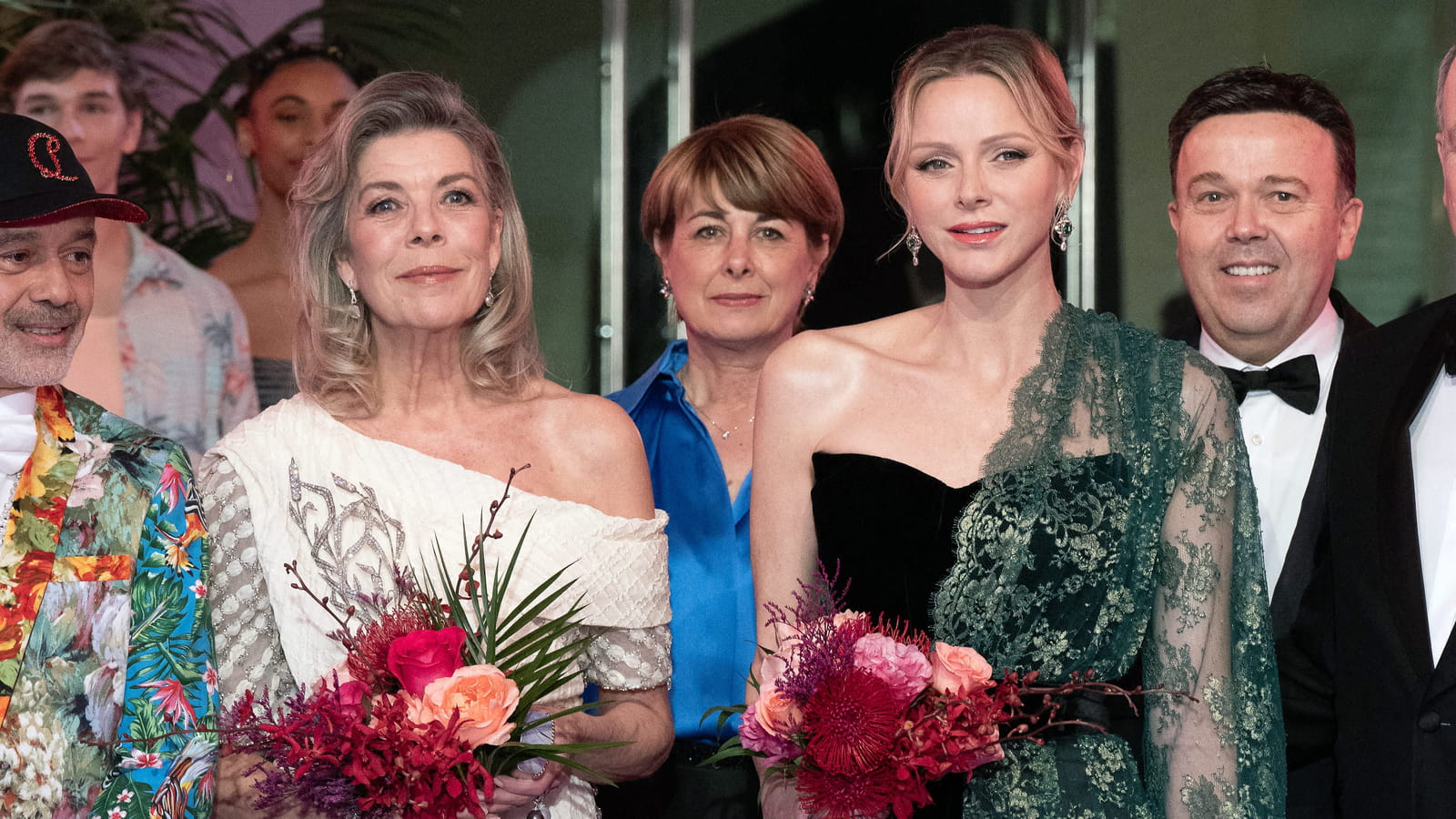Caroline de Hanovre et Charlene de Monaco