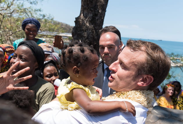 Emmanuel Macron, tendresse et affection