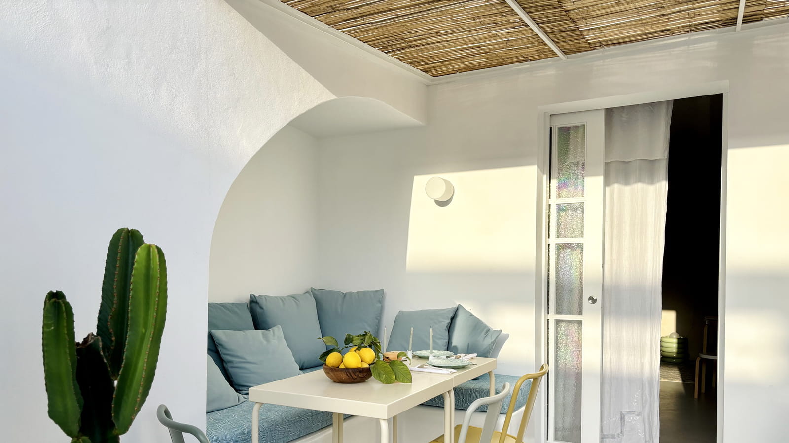 Terrasse après
