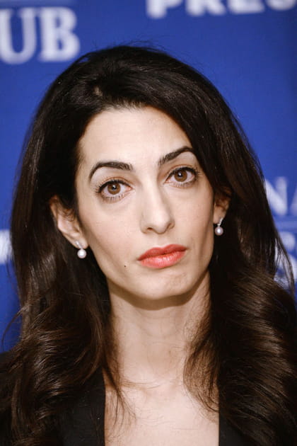 L'eye-liner noir d'Amal Clooney