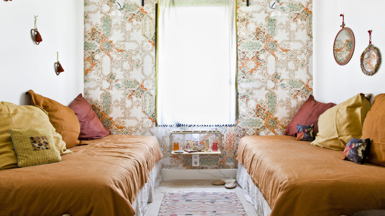 Chambre d'amis banquettes 