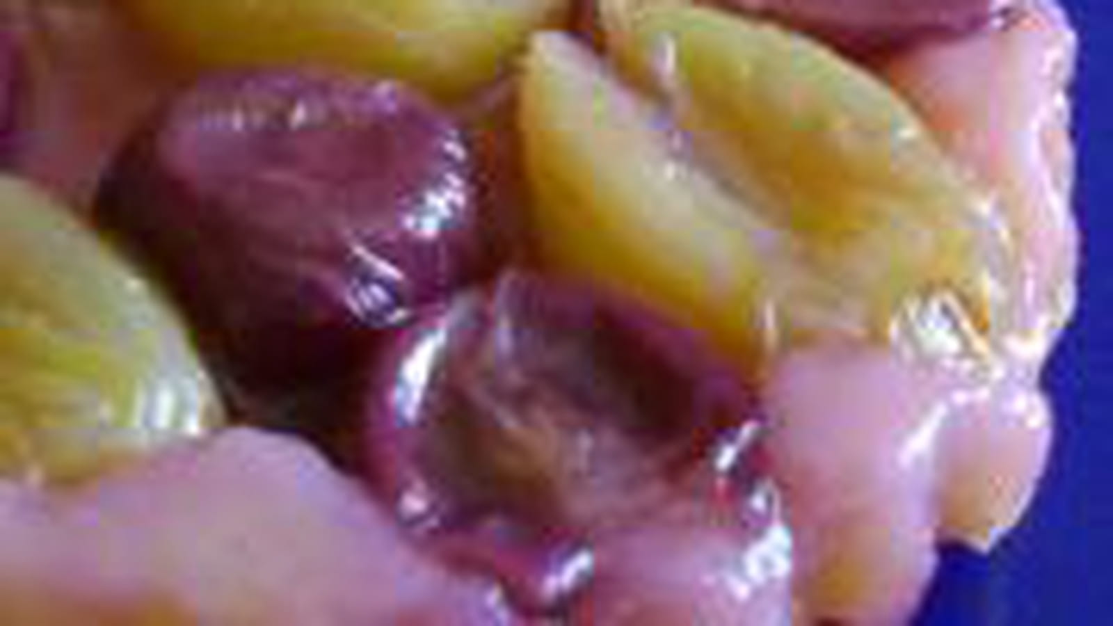 Mini tatin aux deux raisins