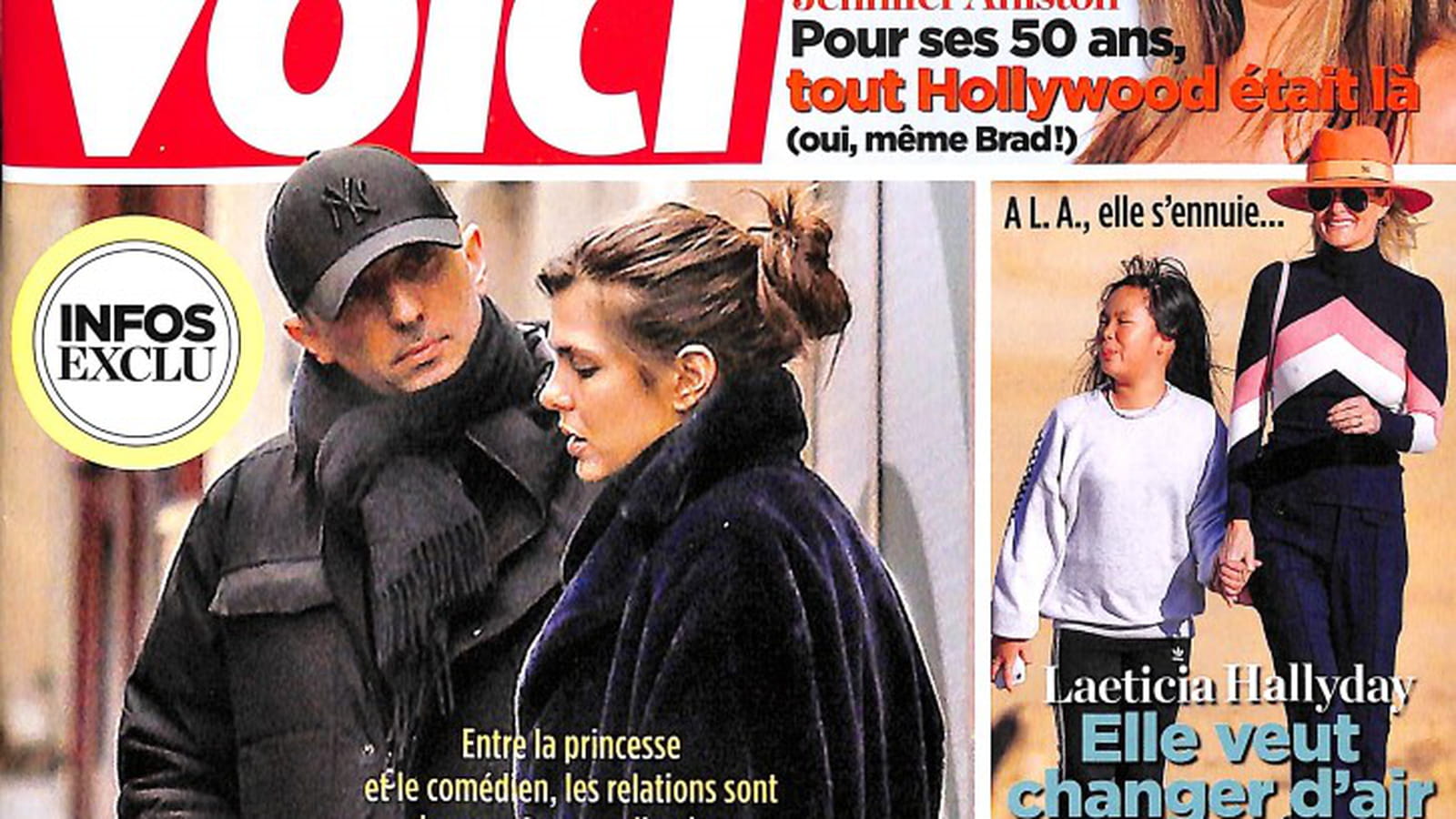 Gad Elmaleh et Charlotte Casiraghi
