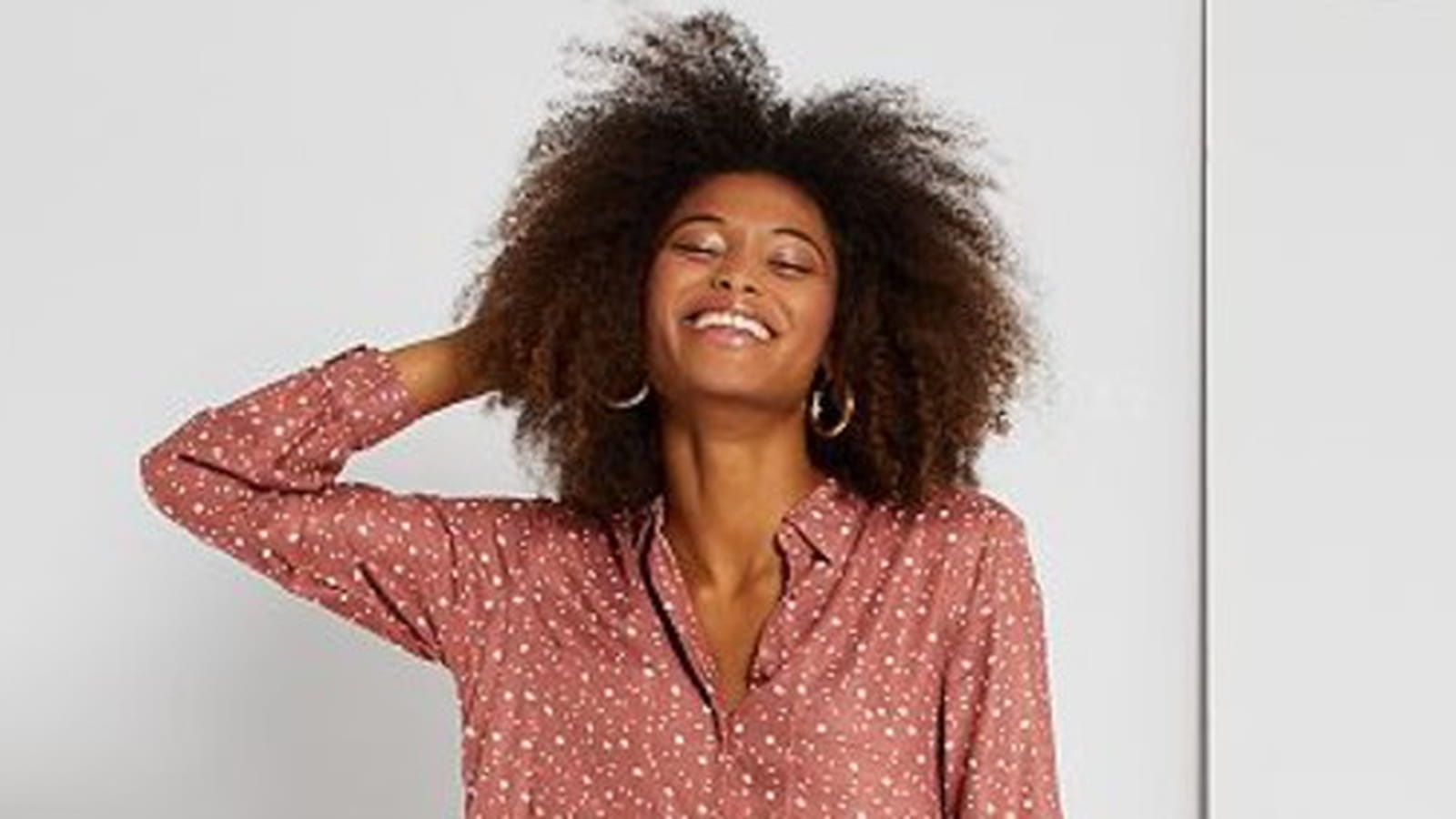 Robe à pois de Kiabi