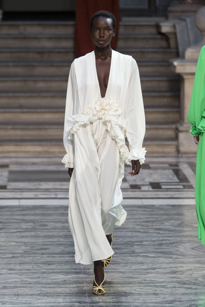 D&eacute;fil&eacute; Victoria Beckham printemps-&eacute;t&eacute; 2020