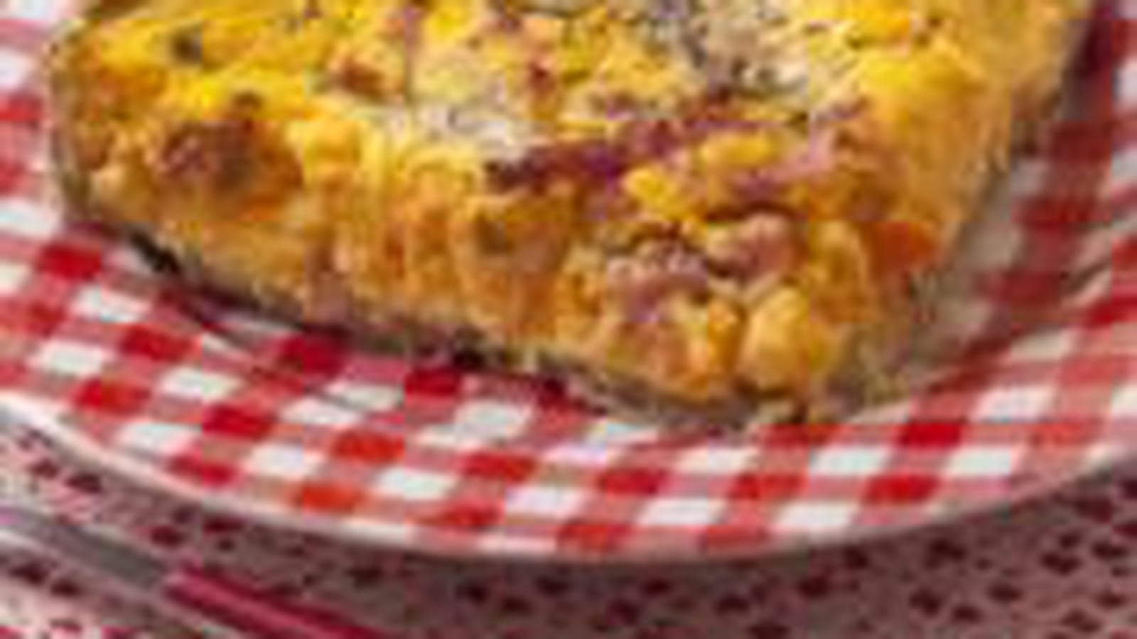 Tarte salée au potimarron