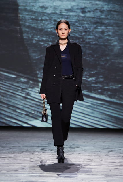 Look 46&nbsp;du d&eacute;fil&eacute; Chanel automne-hiver 2024-2025