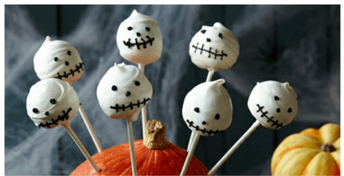 Cake pops d'Halloween