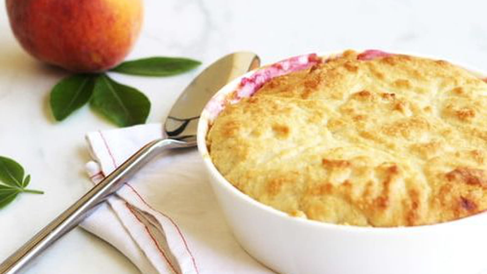 Cobbler aux pêches