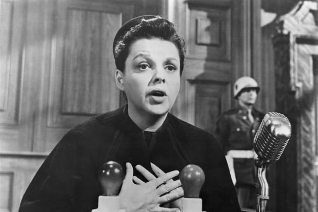 Judy Garland dans Le Procès de Nuremberg en 1961